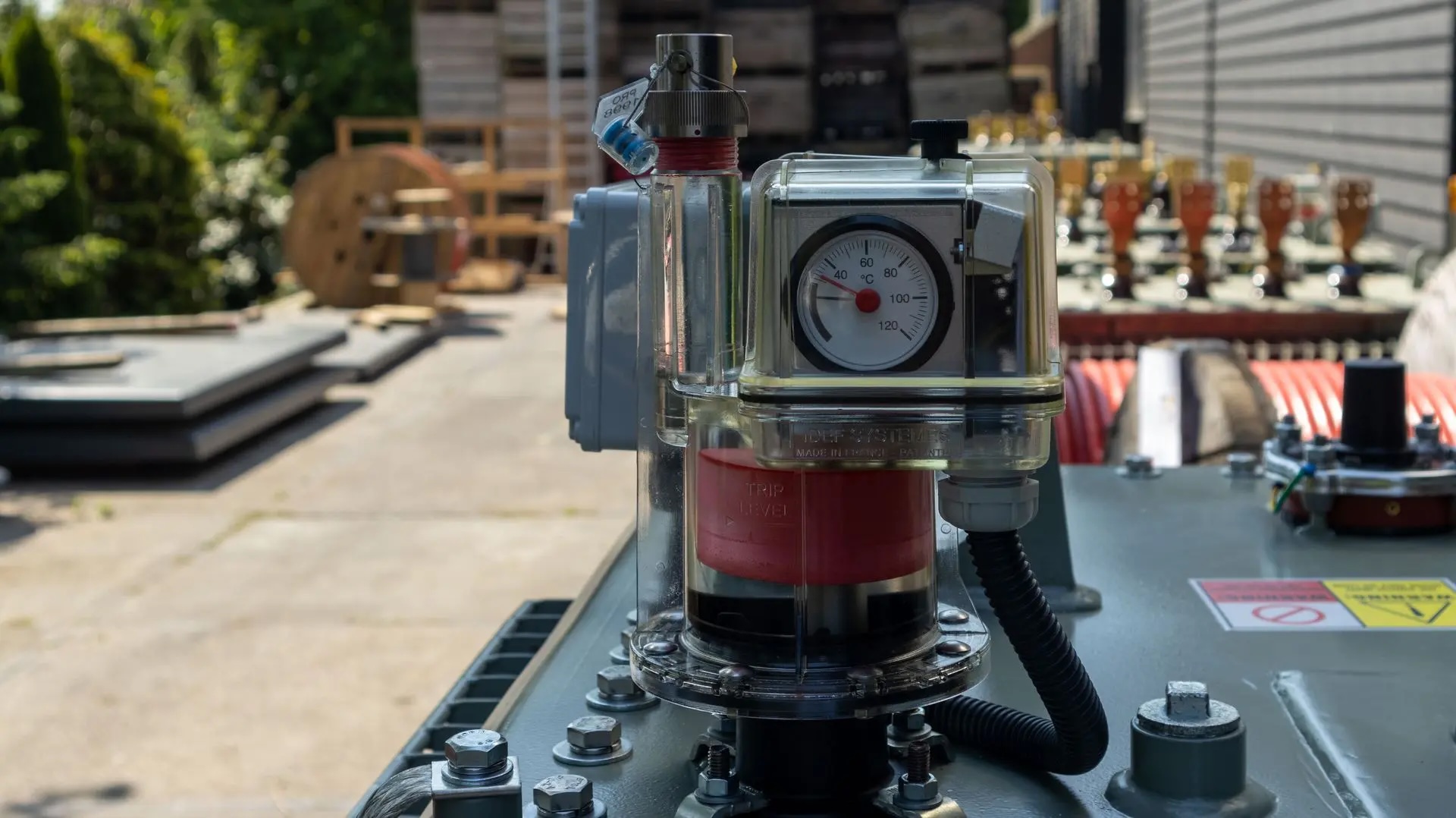 Transformator inspectie op locatie